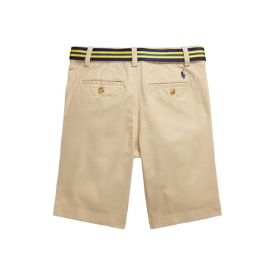 Shorts Bambino Straight-Fit Beige retro