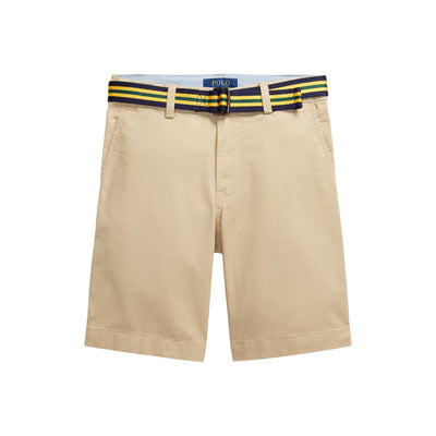Shorts Bambino Straight-Fit Beige
