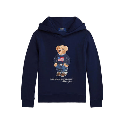 Felpa Bambino con cappuccio e stampa bear