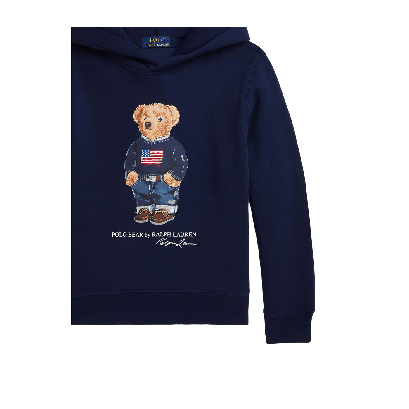 Felpa Bambino con cappuccio e stampa bear