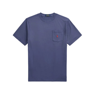 T-shirt Bambino con taschino Blu