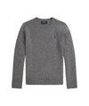 Maglia Bambino in lana a girocollo Grigio