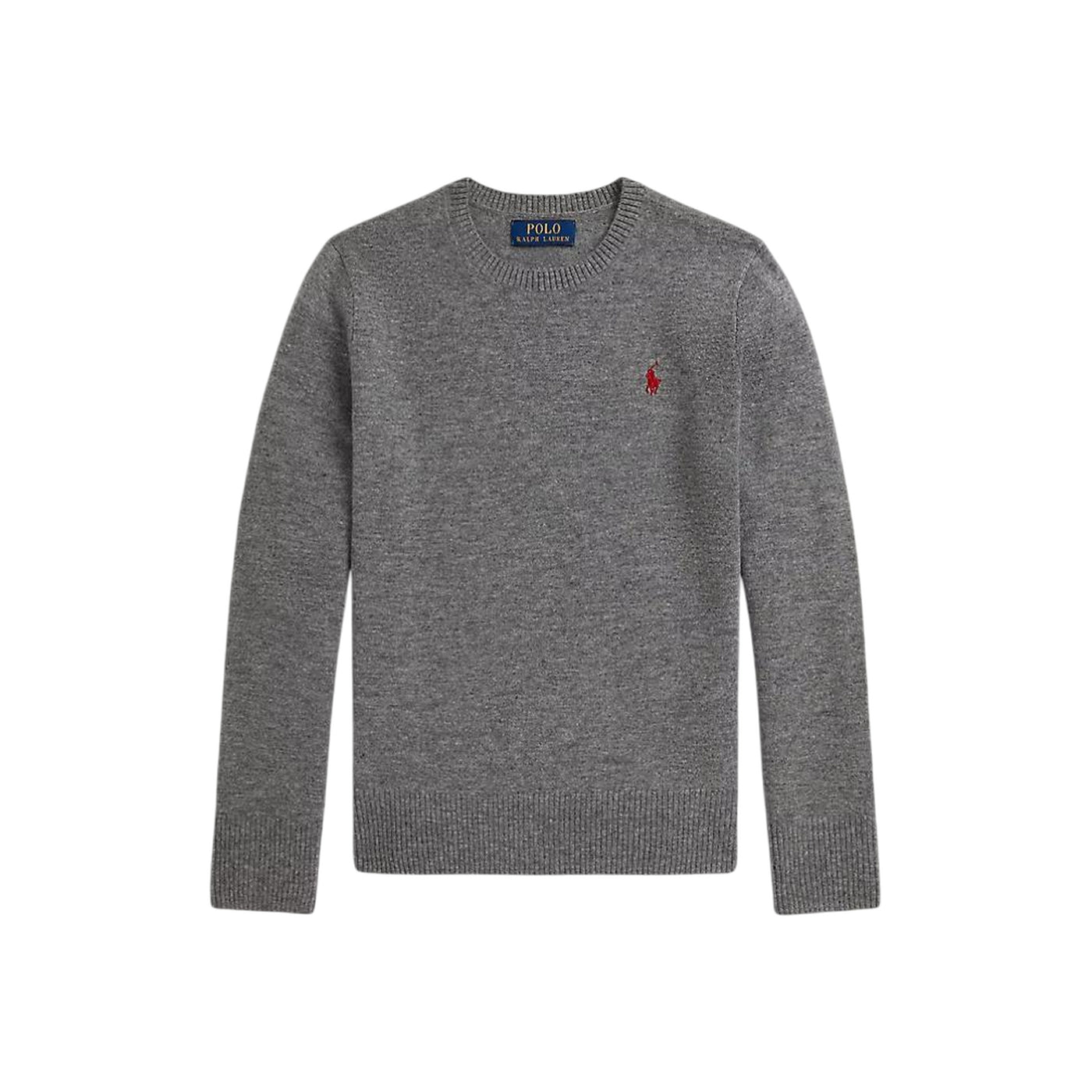 Maglia Bambino in lana a girocollo Grigio