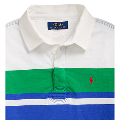 Polo Junior a maniche lunghe multi dettaglio colletto