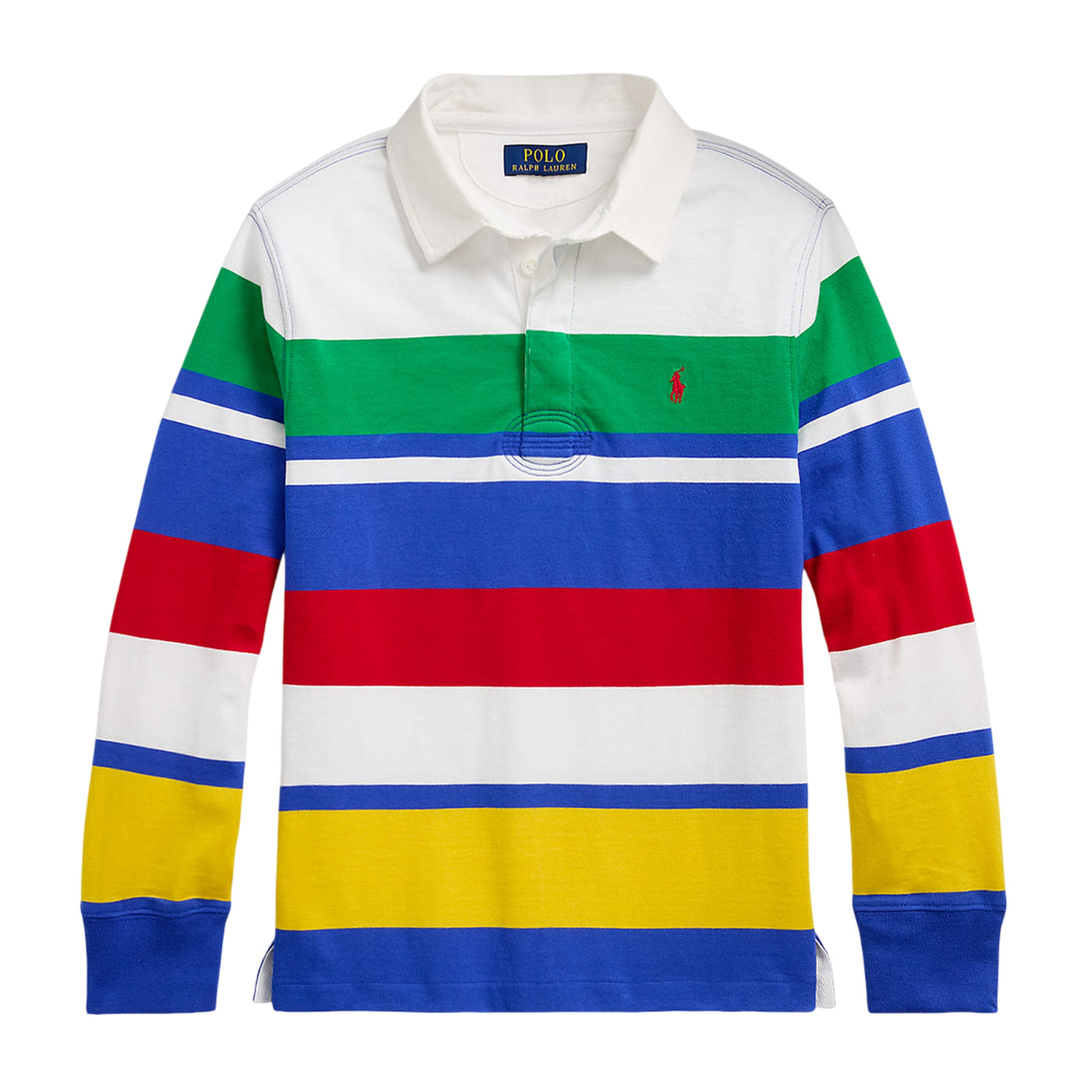 Polo Junior a maniche lunghe multi