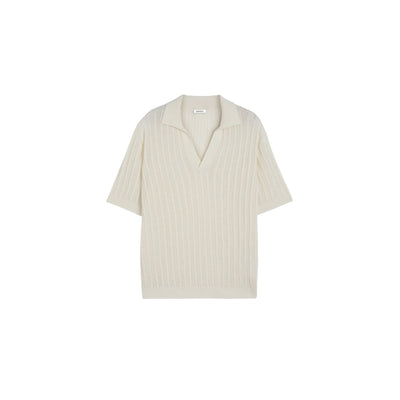 Polo Donna in misto lino e cotone Naturale