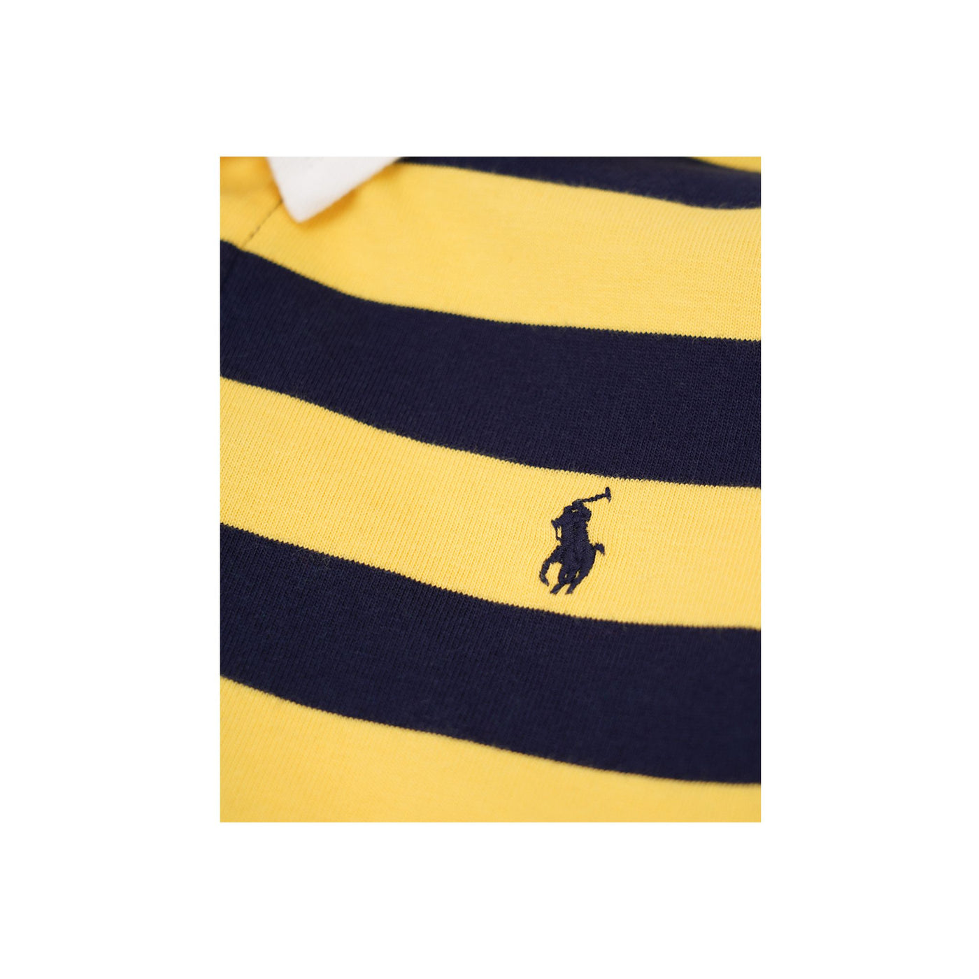 Polo Bambino a righe con maniche lunghe Polo Ralph Lauren