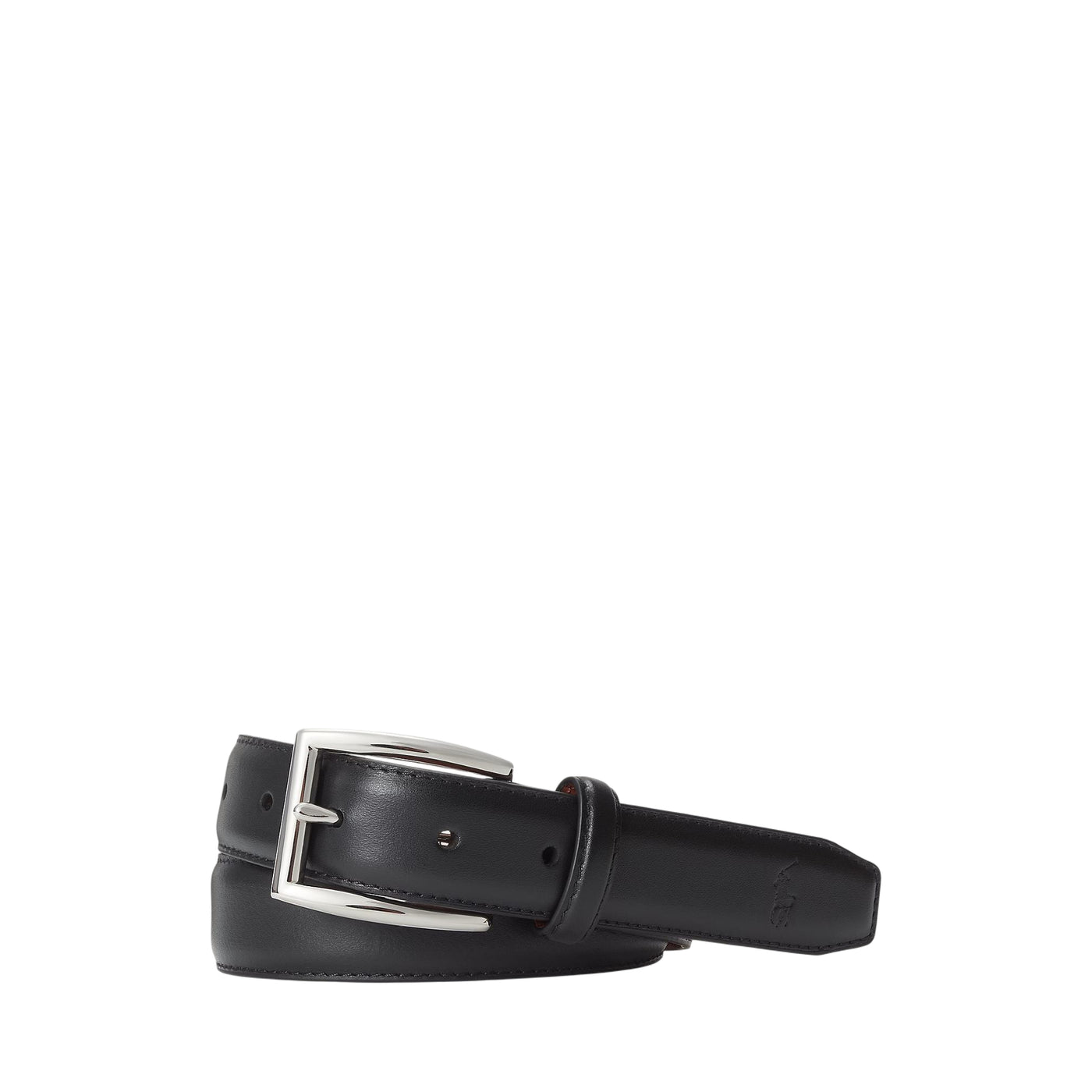 Cintura da Bambino in pelle nera 