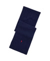 Sciarpa Uomo a trecce in misto lana Navy