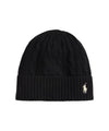 Cappello Donna Nero, in lana e cashmere a trecce
