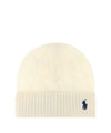 Cappello Donna Panna, in lana e cashmere a trecce