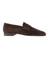 Men's moccasin in suede leather