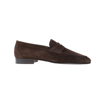Men's moccasin in suede leather