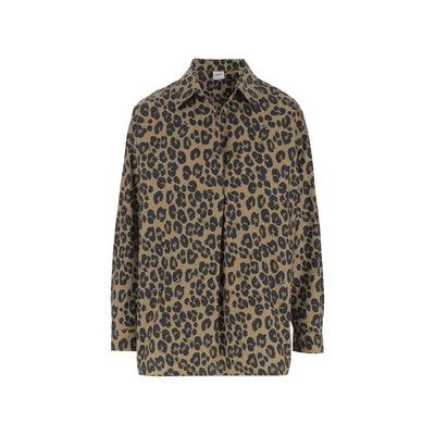 Camicia Donna in cotone motivo animalier