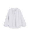 Blusa Donna in Lino leggero Bianco