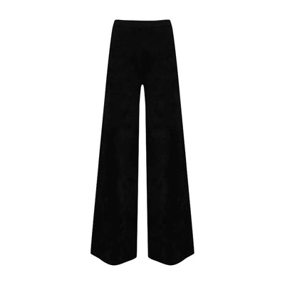 Pantalone Donna con vita elasticizzata, Nero