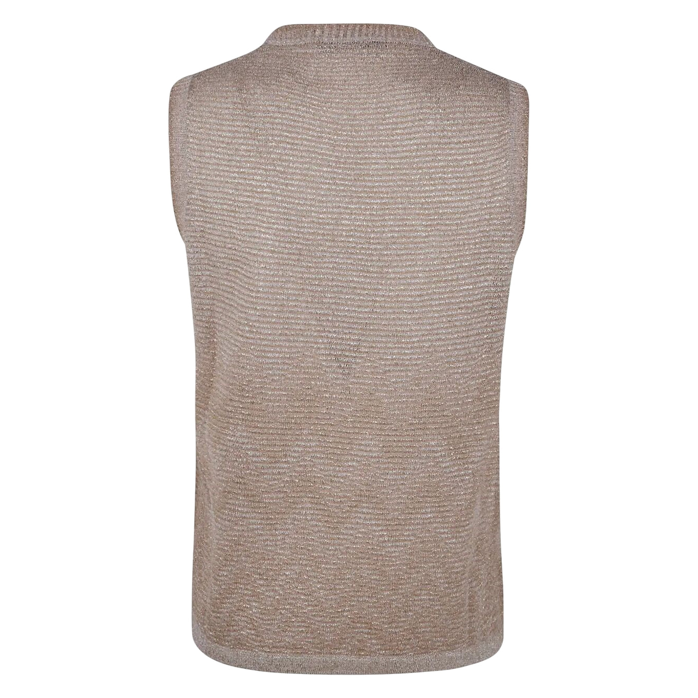 Top da Donna in lurex oro retro