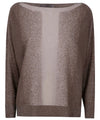 Maglia da Donna sfumata marrone