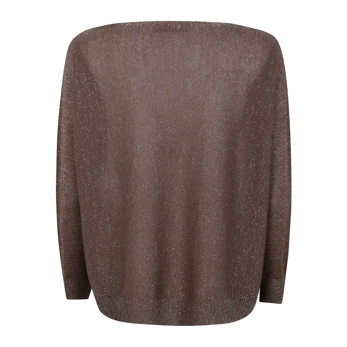 Maglia da Donna sfumata marrone retro