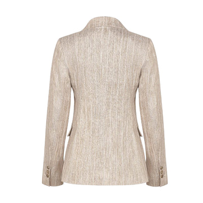 Acquista subito il Completo Donna, con giacca a doppio petto e collo a lancia e pantaloni a palazzo, firmato D.Exterior su Old England: vieni a scoprire tutta la collezione sul nostro sito. 