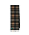 Sciarpa scozzese Uomo in cashmere Mandally marrone