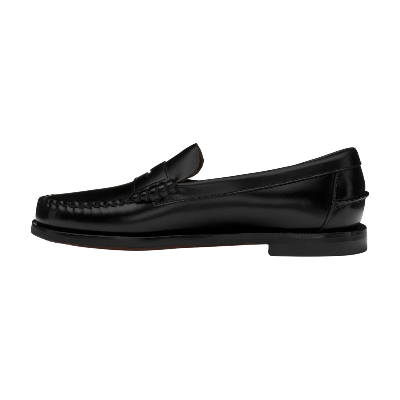 Mocassino Donna Classic Dan, con tomaia in pelle e design tacco in gomma