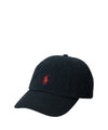 Cappellino Uomo da baseball in chino Nero