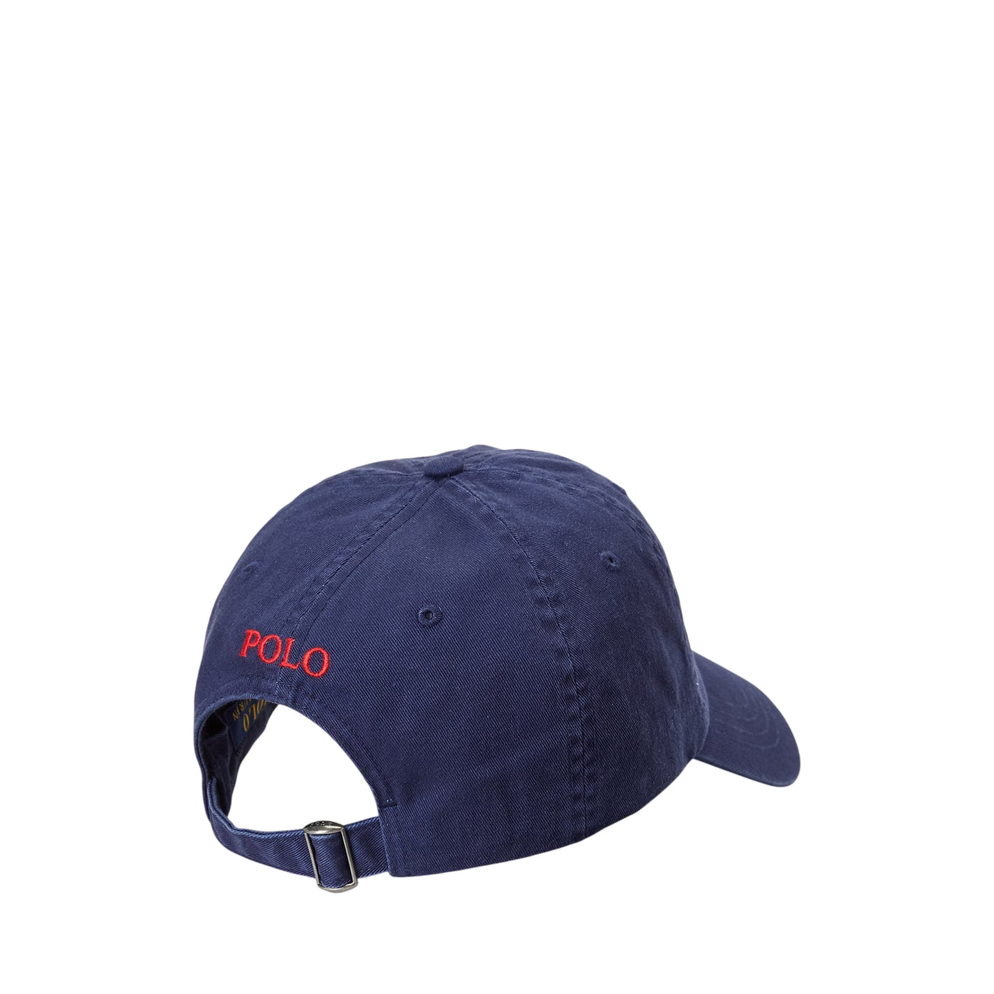 Cappellino Uomo da baseball in chino Navy retro