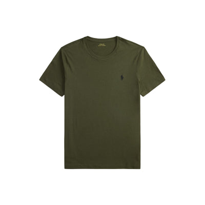 T-shirt Uomo in jersey Custom Slim-Fit Verde oliva