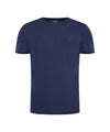 T-shirt Uomo Navy Custom slim