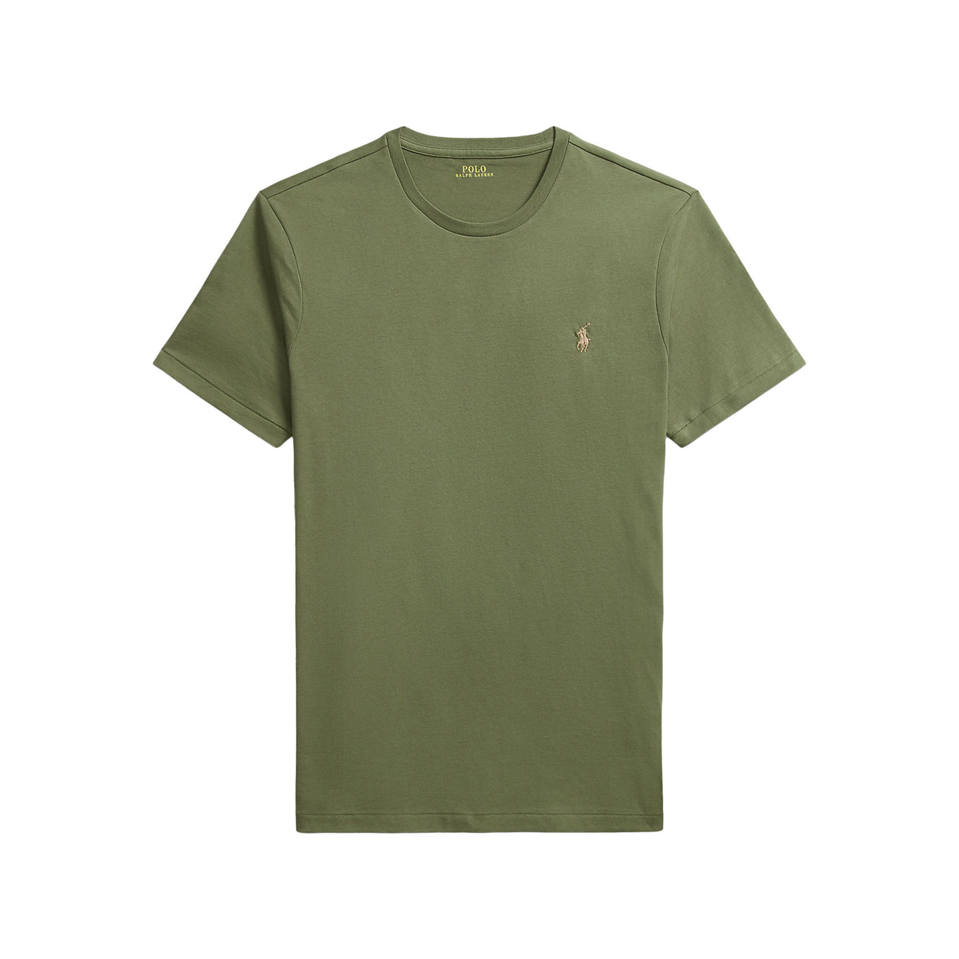 T-shirt Uomo basic e slim, con logo giallo sul petto