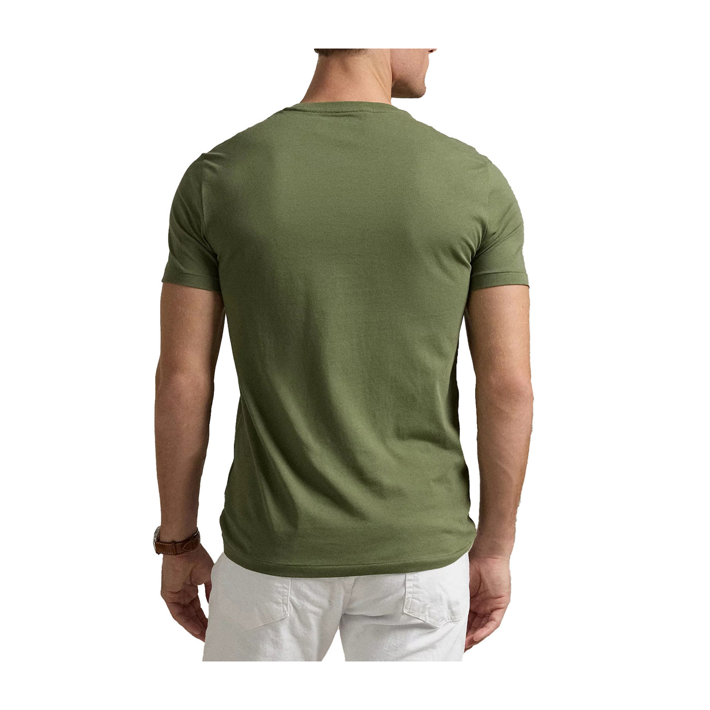 T-shirt Uomo basic e slim, con logo giallo sul petto