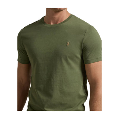 T-shirt Uomo basic e slim, con logo giallo sul petto