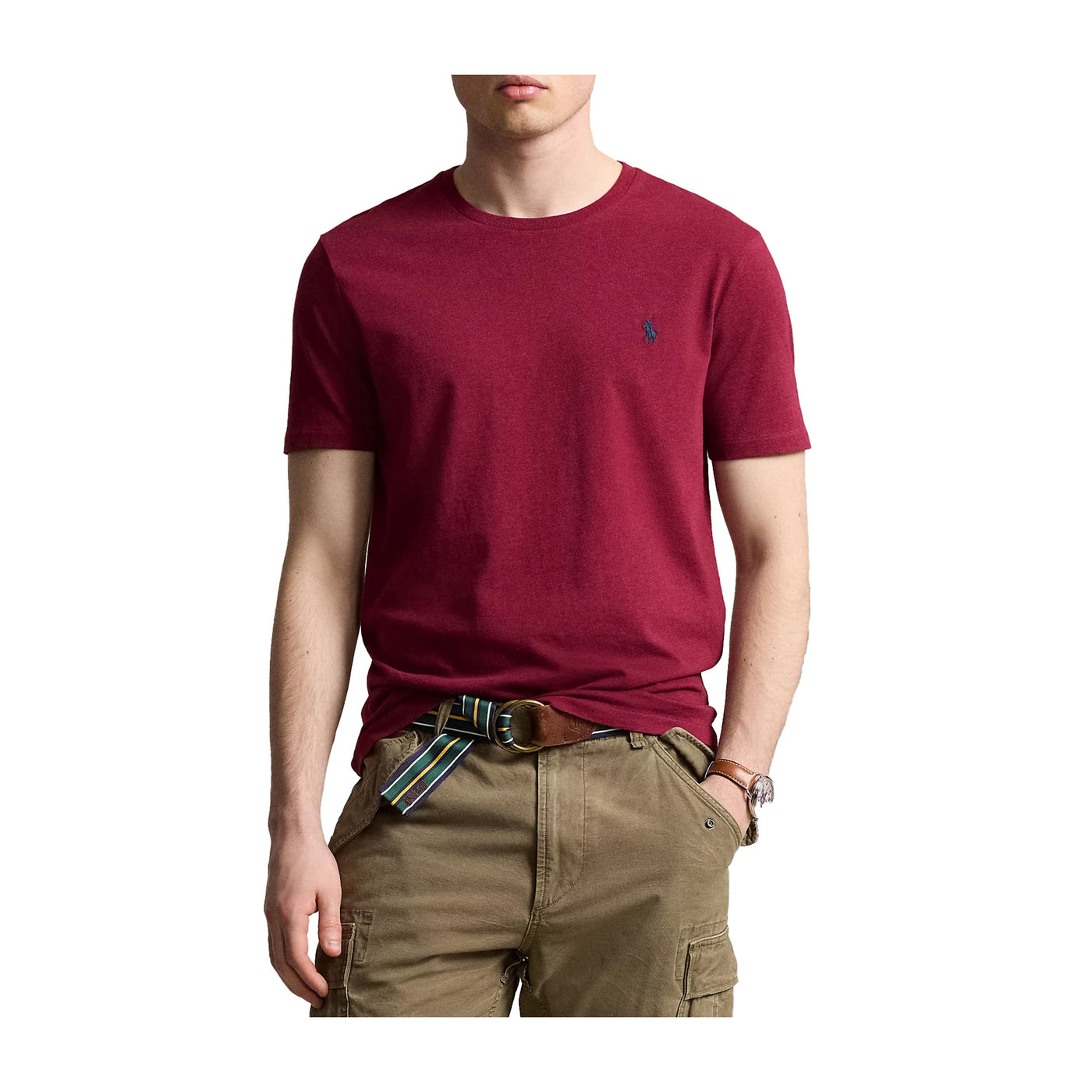 Bordeaux Custom Slim Men's T-shirt