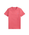 POLO RALPH LAUREN T-shirt a Tinta Unita Rosa di Cotone da Uomo