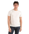 POLO RALPH LAUREN T-shirt Bianca in Cotone da Uomo con Logo