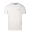 T-shirt Uomo in jersey Custom Slim-Fit Crema