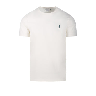 T-shirt Uomo in jersey Custom Slim-Fit Crema