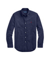 Men's Oxford Shirt Solid Color Navy