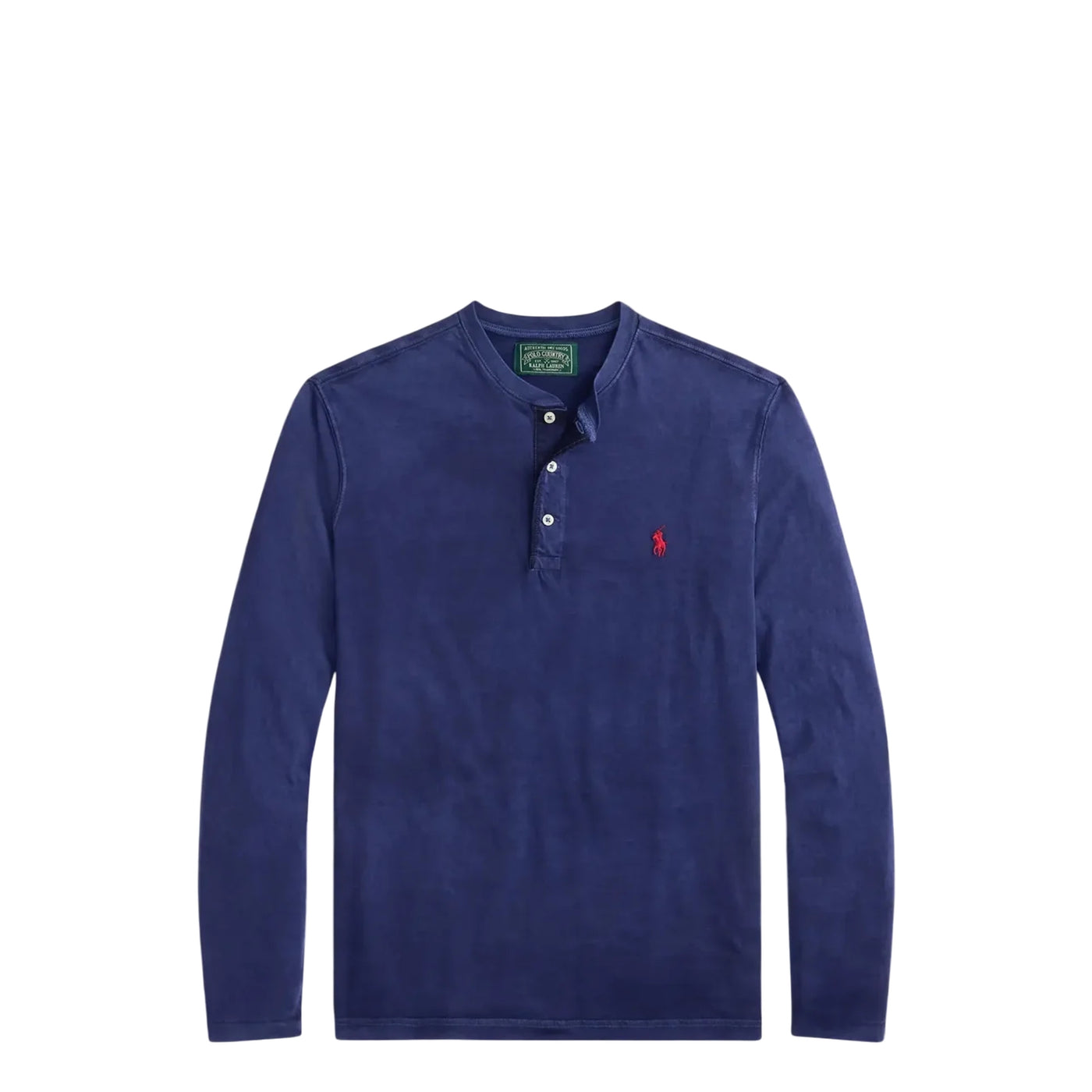 T-shirt Uomo a maniche lunghe con bottoni