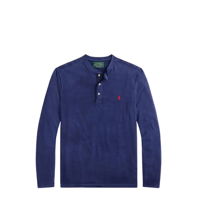 T-shirt Uomo a maniche lunghe con bottoni