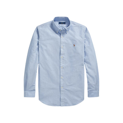 Camicia Uomo Oxford Custom-Fit Blu