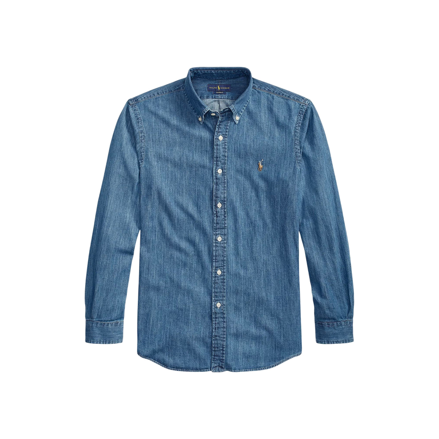 Camicia Uomo in denim Custom-Fit
