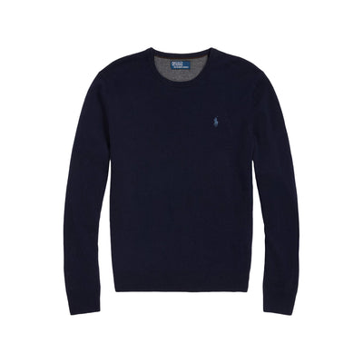 Maglia Uomo Navy logo celeste