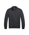 Maglia Uomo Grigia, a collo alto, con mezza zip