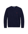Maglia Uomo in lana e cashmere a trecce Navy