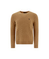 Maglia Uomo in lana e cashmere a trecce Beige