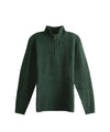 Maglia Uomo in filo di lana e cashmere, mezza zip