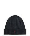Cappello Uomo in lana, con risvolto e ricamo