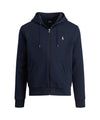 Felpa Uomo con cappuccio e zip Navy